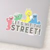 Sesame_Street___Let's_Hit_the_Street!_Sticker_1 Sesame Street Lets Hit The Street Sticker