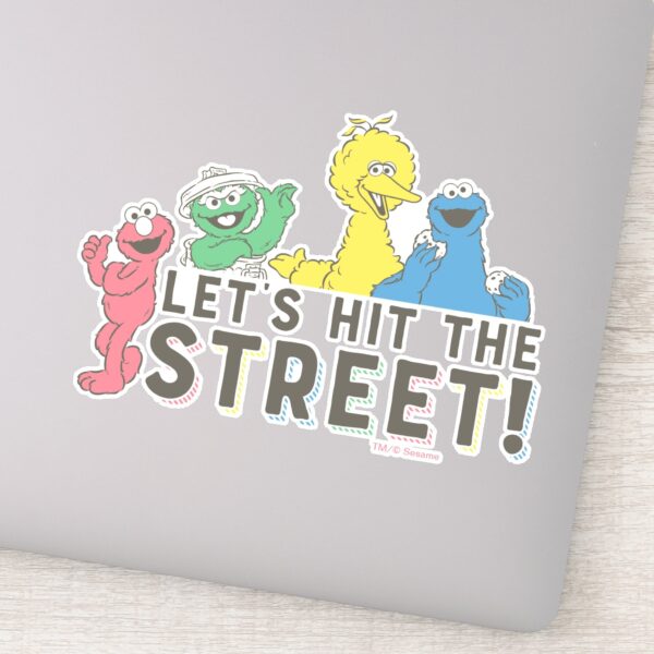 Sesame_Street___Let's_Hit_the_Street!_Sticker_1 Sesame Street Lets Hit The Street Sticker