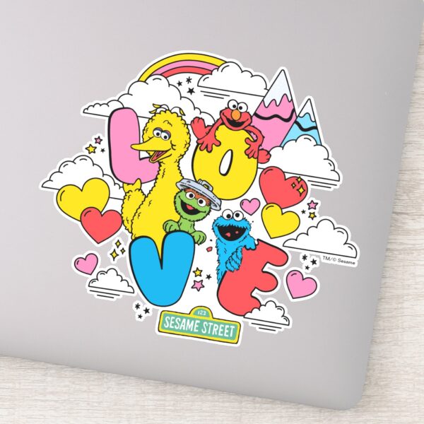 Sesame_Street___Love_Sticker_1 Sesame Street Love Sticker