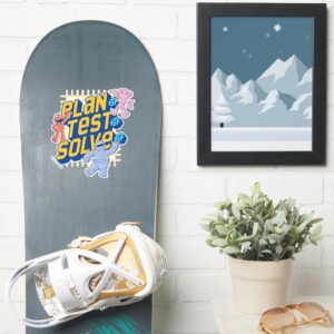 Sesame Street Mecha Builders Plan Test Solve Sticker