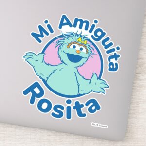Sesame Street Mi Amiguita Rosita Sticker