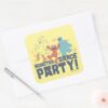 Sesame_Street___Monster_Dance_Party_Square_Sticker_3 Sesame Street Monster Dance Party Square Sticker