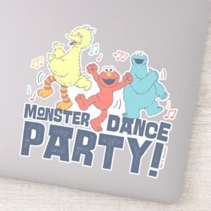 Sesame Street Monster Dance Party Sticker