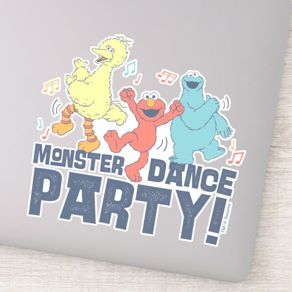 Sesame_Street___Monster_Dance_Party_Sticker_1 Sesame Street Monster Dance Party Sticker