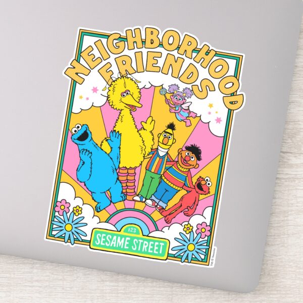Sesame_Street___Neighborhood_Friends_Sticker_1 Sesame Street Neighborhood Friends Sticker