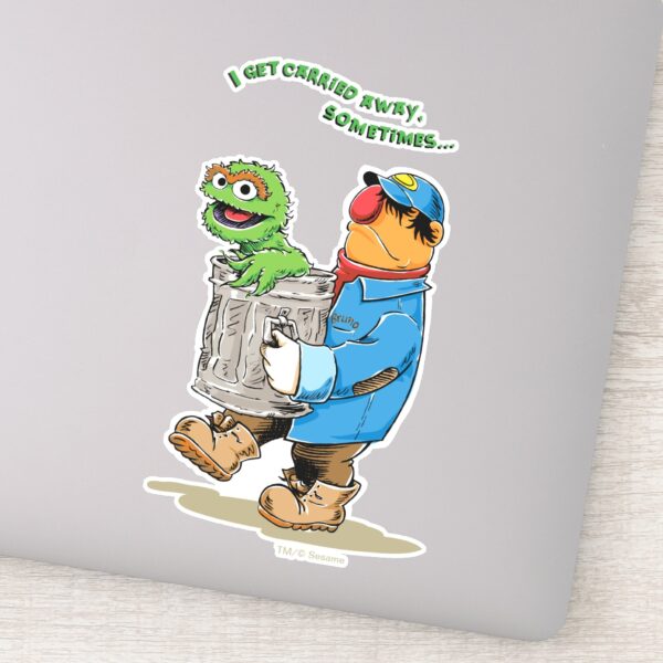 Sesame_Street___Oscar_&_Bruno_the_Garbage_Man_Sticker_1 Sesame Street Oscar Bruno The Garbage Man Sticker