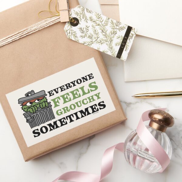 Sesame_Street___Oscar_the_Grouch_Feels_Grouchy_Rectangular_Sticker_5 Sesame Street Oscar The Grouch Feels Grouchy Rectangular Sticker