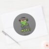 Sesame_Street___Oscar_the_Grouch_Nope!_Classic_Round_Sticker_3 Sesame Street Oscar The Grouch Nope Classic Round Sticker