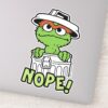 Sesame_Street___Oscar_the_Grouch_Nope!_Sticker_1 Sesame Street Oscar The Grouch Nope Sticker