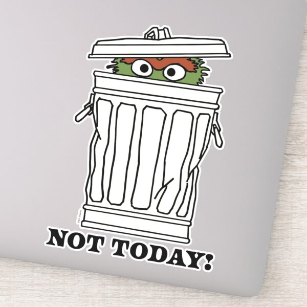 Sesame_Street___Oscar_the_Grouch_Not_Today!_Sticker_1 Sesame Street Oscar The Grouch Not Today Sticker