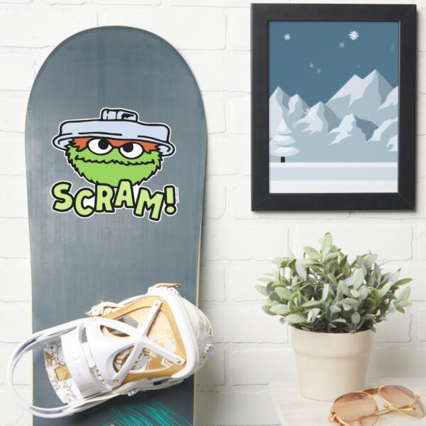 Sesame_Street___Oscar_the_Grouch_Scram!_Sticker_7 Sesame Street Oscar The Grouch Scram Sticker