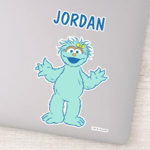 Sesame Street Personalized Rosita Sticker