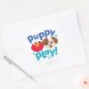 Sesame_Street___Puppy_Play_Elmo_&_Tango_Classic_Round_Sticker_3 Sesame Street Puppy Play Elmo Tango Classic Round Sticker