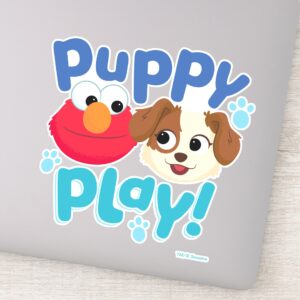Sesame Street Puppy Play Elmo Tango Sticker