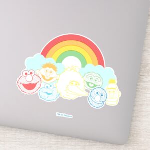 Sesame Street Rainbow Graphic Sticker