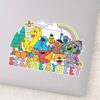 Sesame_Street___Rainbow_Wave_Sticker_1 Sesame Street Rainbow Wave Sticker
