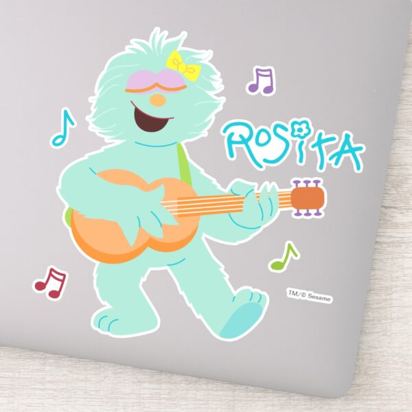 Sesame_Street___Rosita_Playing_Guitar_Sticker_1 Sesame Street Rosita Playing Guitar Sticker