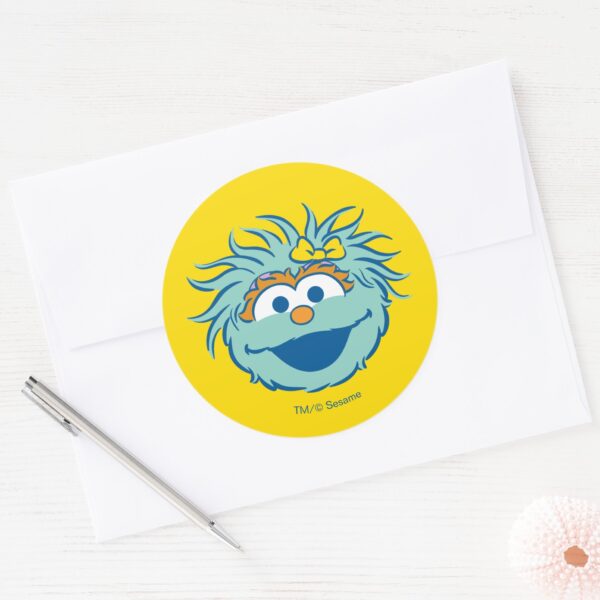 Sesame_Street___Rosita_Smile_Classic_Round_Sticker_3 Sesame Street Rosita Smile Classic Round Sticker