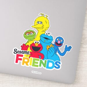 Sesame_Street___Sesame_Friends_Sticker_1 Sesame Street Sesame Friends Sticker