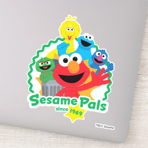 Sesame_Street___Sesame_Pals_Since_1969_Sticker_1 Sesame Street Sesame Pals Since 1969 Sticker