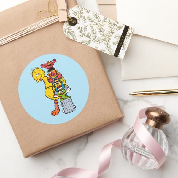 Sesame_Street___Sesame_Street_Pals_Pose_Classic_Round_Sticker_5 Sesame Street Sesame Street Pals Pose Classic Round Sticker