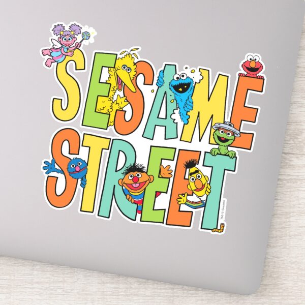 Sesame_Street___Sesame_Street_Type_Pals_Sticker_1 Sesame Street Sesame Street Type Pals Sticker