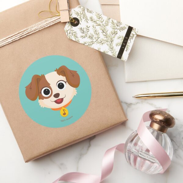 Sesame Street Tango Face Classic Round Sticker