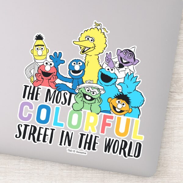 Sesame_Street___The_Most_Colorful_Street_Sticker_1 Sesame Street The Most Colorful Street Sticker