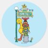 Sesame_Street___Under_the_Sesame_Street_Sign_Classic_Round_Sticker_1 Sesame Street Under The Sesame Street Sign Classic Round Sticker