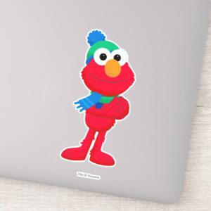 Sesame Street Winter Elmo Sticker