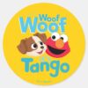 Sesame_Street___Woof_Woof_It's_Tango_&_Elmo_Classic_Round_Sticker_1 Sesame Street Woof Woof Its Tango Elmo Classic Round Sticker