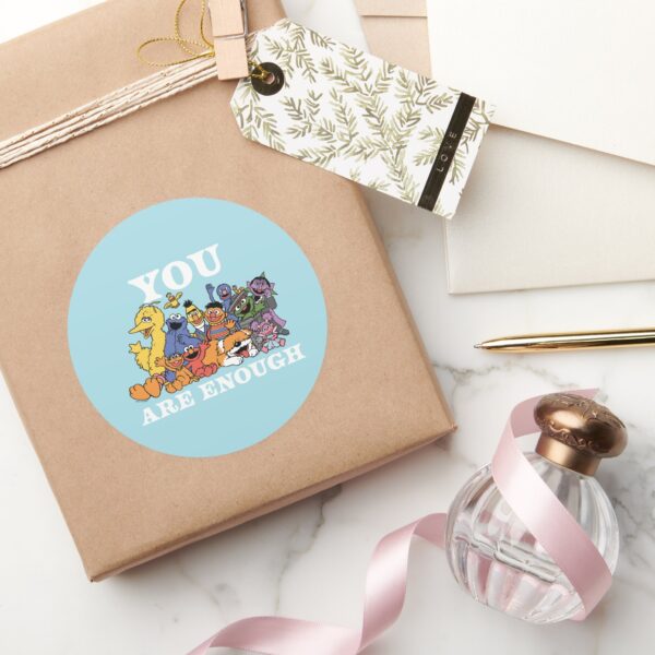 Sesame_Street___You_Are_Enough_Classic_Round_Sticker_5 Sesame Street You Are Enough Classic Round Sticker