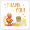Sesame_Street's_Elmo_Fall_Birthday_Square_Sticker_1 Sesame Streets Elmo Fall Birthday Square Sticker