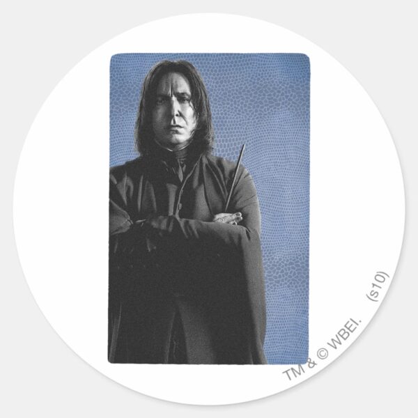 Severus_Snape_Classic_Round_Sticker_1 Severus Snape Classic Round Sticker