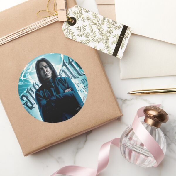 Severus_Snape_HPE6_1_Classic_Round_Sticker_5 Severus Snape HPE6 1 Classic Round Sticker