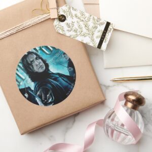 Severus Snape With Death Eaters 1 Classic Round Sticker