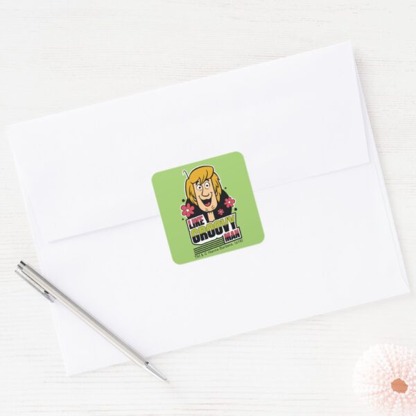 Shaggy__Like_Groovy_Man__Graphic_Square_Sticker_3 Shaggy Like Groovy Man Graphic Square Sticker