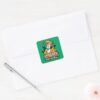 Shaggy Zoinks Halftone Graphic Square Sticker