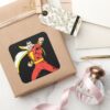 Shazam_Ready_to_Fight_Square_Sticker_5 Shazam Ready To Fight Square Sticker
