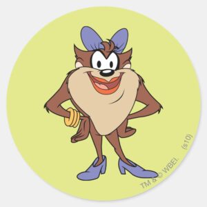 She Devil In Color Classic Round Sticker