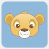 Simba Emoji Square Sticker
