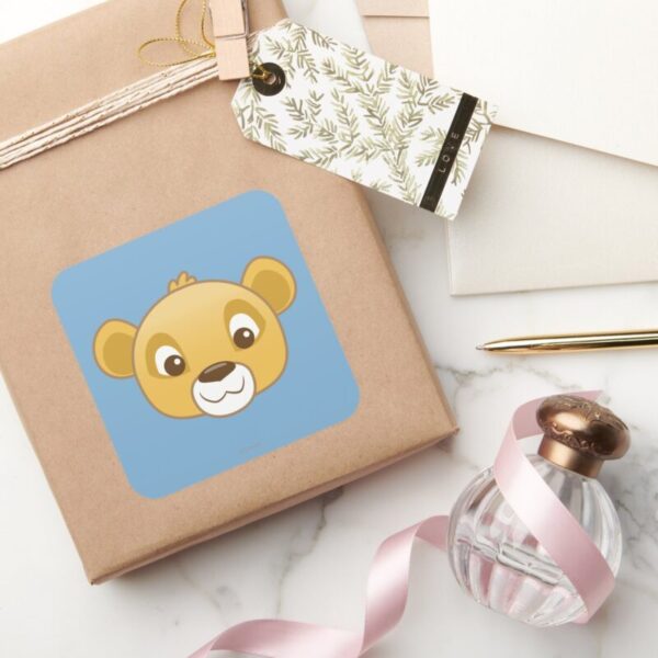 Simba_Emoji_Square_Sticker_5 Simba Emoji Square Sticker