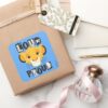 Simba Loud And Proud Square Sticker