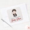 Simple_Harry_Potter_Baby_Shower_Square_Sticker_3 Simple Harry Potter Baby Shower Square Sticker