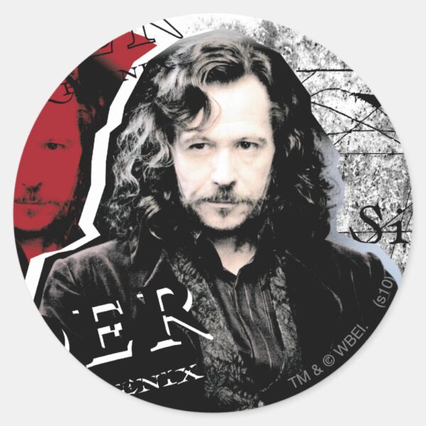 Sirius_Black_Classic_Round_Sticker_1 Sirius Black Classic Round Sticker