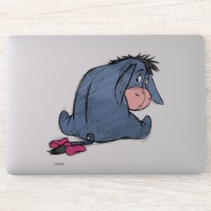 Sketch Eeyore 1 2 Sticker
