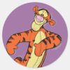 Sketch_Tigger_Classic_Round_Sticker_1 Sketch Tigger Classic Round Sticker