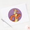 Sketch_Tigger_Classic_Round_Sticker_3 Sketch Tigger Classic Round Sticker