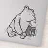 Sketch Winnie The Pooh 2 Sticker
