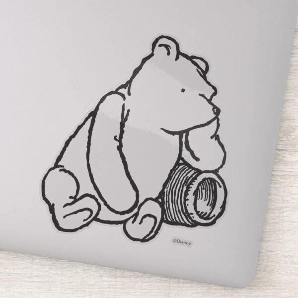 Sketch Winnie The Pooh 2 Sticker